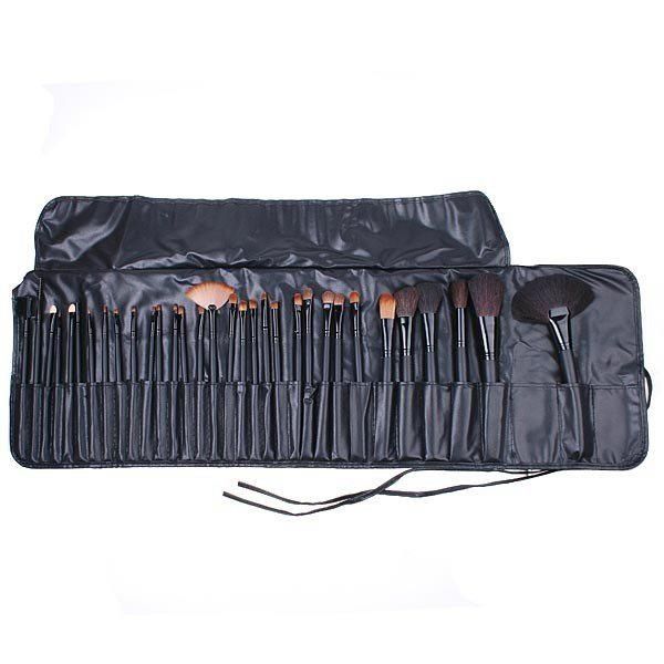 Kit 32 Pincéis Preto